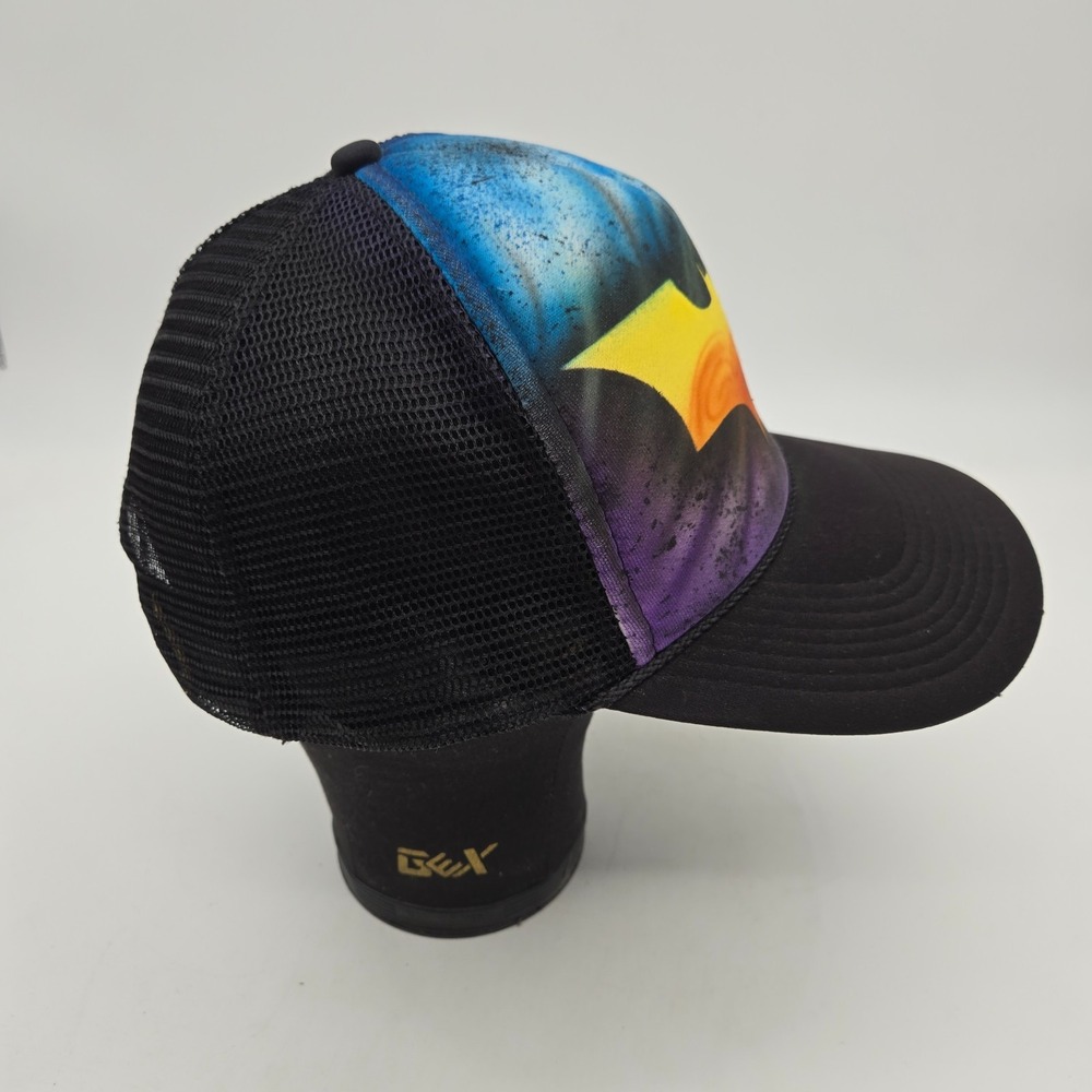 Batman Snapback Hat Baseball Cap Black Clue Comics Movie Graphic Otto OSFA - Picture 6 of 9